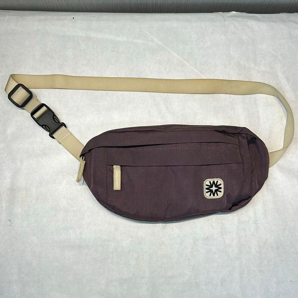 Walker Family Goods Louis Sling Bag Crossbody Belt Waist Pack Purple Adjustable